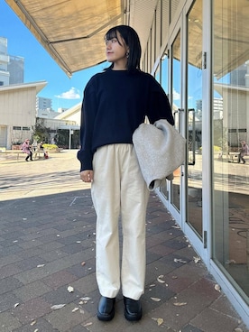 moeさん（レディース・159cm）の冬コーディネート