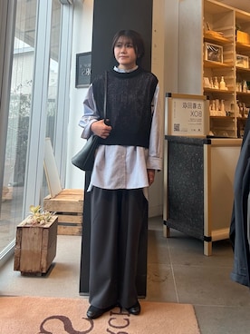 moeさん（レディース・159cm）の春コーディネート