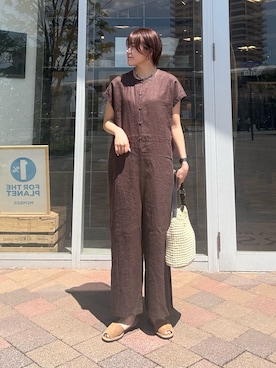 moeさん（レディース・159cm）の春コーディネート