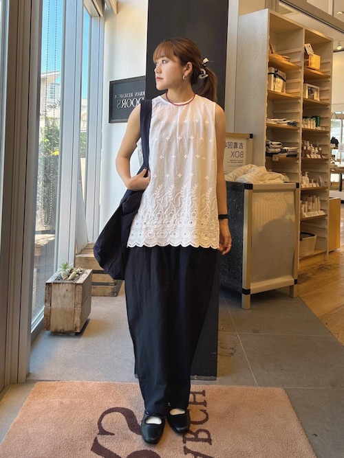 かぐれ パンツ ウェザーワッシャーサルエルパンツ レディース