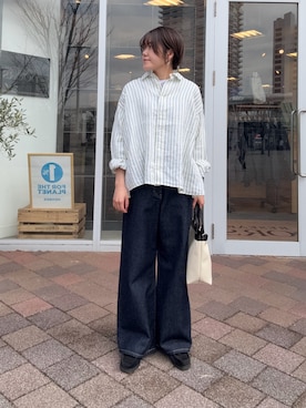 moeさん（レディース・159cm）の春コーディネート