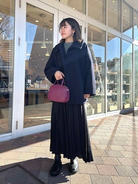 moeさん（レディース・159cm）の冬コーディネート