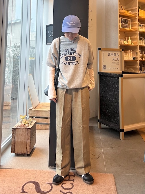 セール】リネン混シアーロングスリーブTシャツ（Tシャツ/カットソー