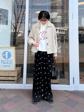 moeさん(レディース・159cm)の春コーディネート