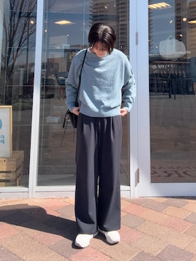 moeさん（レディース・159cm）の春コーディネート