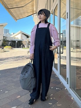 moeさん（レディース・159cm）の冬コーディネート