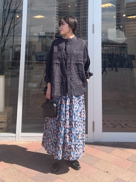 moeさん（レディース・159cm）の春コーディネート