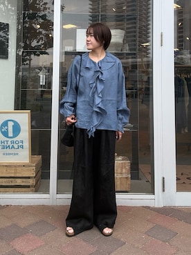 moeさん（レディース・159cm）の春コーディネート