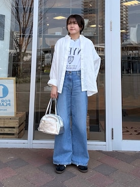 moeさん（レディース・159cm）の春コーディネート