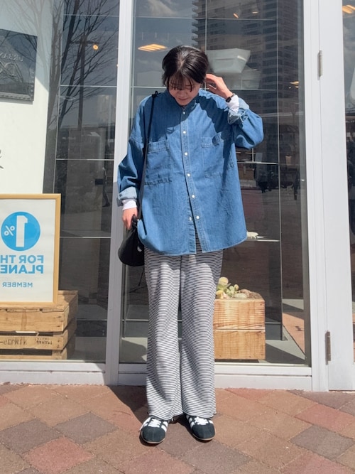 デニムバンドカラーシャツ（シャツ/ブラウス）｜URBAN RESEARCH DOORS