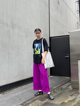 「ゆるずる」｜KUMIさん（レディース・168cm）の春コーディネート