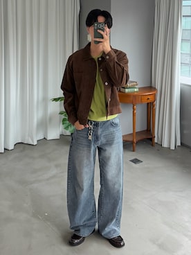 「CASIO(カシオ)のアイテム」を使った、Harutoさん(メンズ・178cm)の秋コーディネート