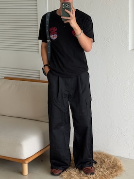 「sedacle（セダクル）のアイテム」を使った、Harutoさん（メンズ・178cm）の夏コーディネート