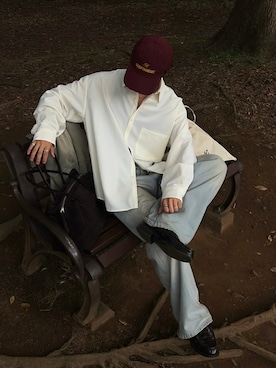 「トレンド秋素材コーデ」｜Harutoさん（メンズ・178cm）の秋コーディネート