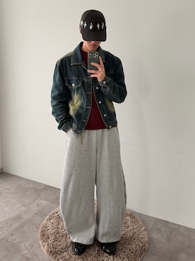 「CASIO（カシオ）のアイテム」を使った、Harutoさん（メンズ・178cm）の春コーディネート