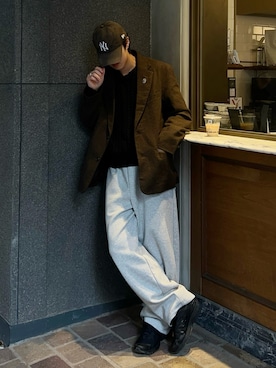 「アイテム（アクセサリー）」を使った、Harutoさん（メンズ・178cm）の秋コーディネート