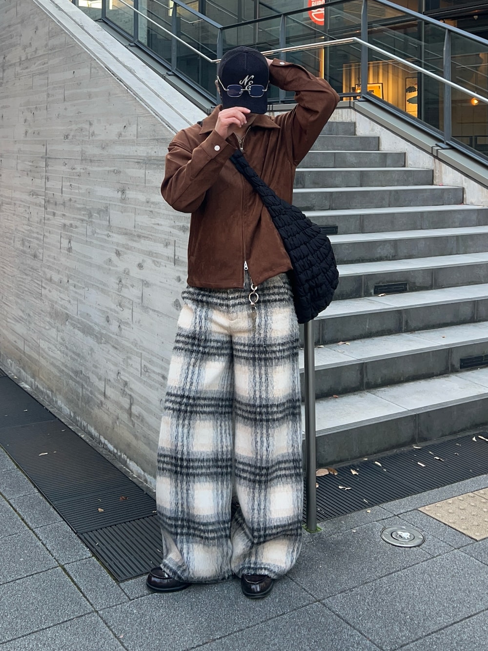 LURAKU】Synthetic Suede Zip Jacket / LURAKU シンセティックスエード