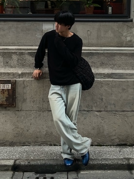 「アイテム（キーホルダー）」を使った、Harutoさん（メンズ・178cm）の秋コーディネート