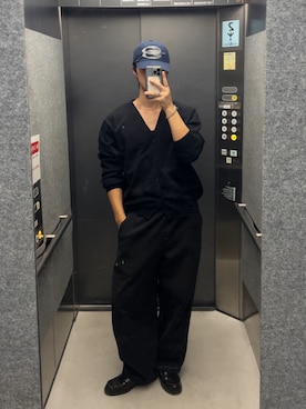 「アイテム（帽子）」を使った、Harutoさん（メンズ・178cm）の秋コーディネート