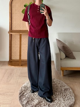 「CASIO（カシオ）のアイテム」を使った、Harutoさん（メンズ・178cm）の春コーディネート