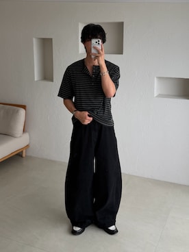 「CASIO(カシオ)のアイテム」を使った、Harutoさん(メンズ・178cm)の春コーディネート
