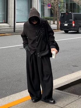 「CASIO（カシオ）のアイテム」を使った、Harutoさん（メンズ・178cm）の冬コーディネート