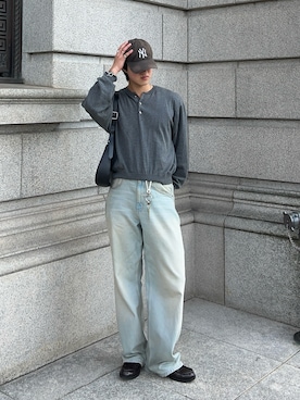 「アイテム（キャップ）」を使った、Harutoさん（メンズ・178cm・20代）の秋コーディネート