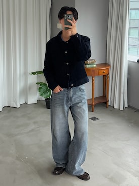 「sedacle（セダクル）のアイテム」を使った、Harutoさん（メンズ・178cm）の秋コーディネート