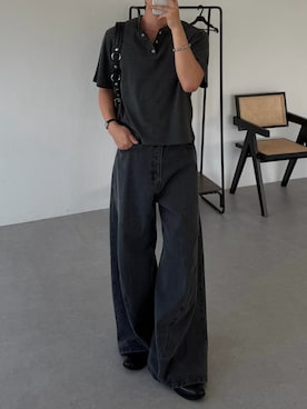 「Berwick1707（バーウィック）のアイテム」を使った、Harutoさん（メンズ・178cm）の春コーディネート