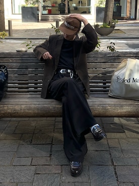 Harutoさん（メンズ・178cm）の冬コーディネート