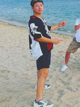 k*iyaさん（メンズ・172cm）の夏コーディネート