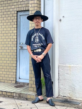 「アツいコーデ全部見せ」｜164164さん（メンズ・170cm）の夏コーディネート