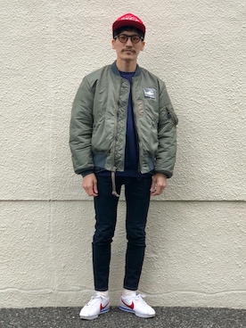 164164さん（メンズ・170cm）の春コーディネート