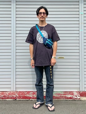 「F/CE. （エフシーイー）のアイテム」を使った、164164さん（メンズ・170cm）の夏コーディネート