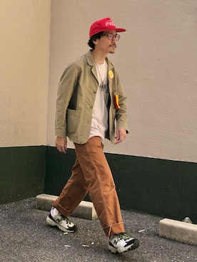 164164さん（メンズ・170cm）の春コーディネート