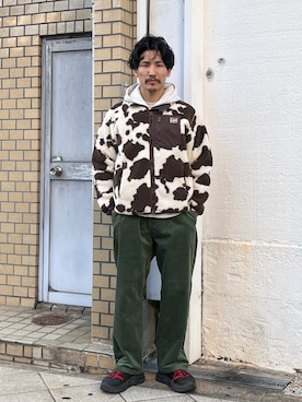 「Lee（リー）のアイテム（その他アウター）」を使った、164164さん（メンズ・170cm）の秋コーディネート