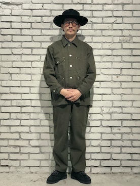 「STETSON（ステットソン）のアイテム」を使った、164164さん（メンズ・170cm）の秋コーディネート