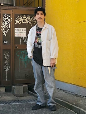 164164さん（メンズ・170cm）の春コーディネート