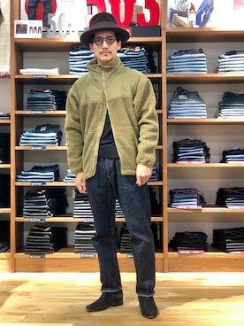 「EDWIN（エドウィン）のアイテム（パンツ）」を使った、164164さん（メンズ・170cm）の秋コーディネート