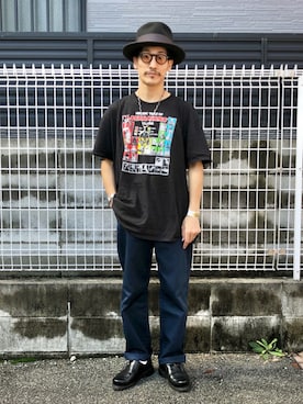 「STETSON（ステットソン）のアイテム」を使った、164164さん（メンズ・170cm）の夏コーディネート