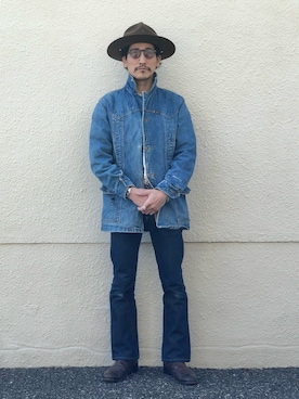 「N.HOOLYWOOD（N.ハリウッド）のアイテム（シューズ）」を使った、164164さん（メンズ・170cm）の春コーディネート