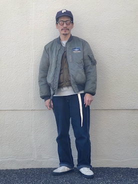 164164さん(メンズ・170cm)の春コーディネート