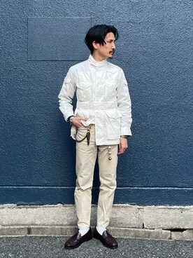 164164さんの（Engineered Garments | エンジニアードガーメンツ）を使ったコーディネート