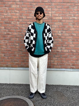 Uhey.kさん（メンズ・185cm）の冬コーディネート