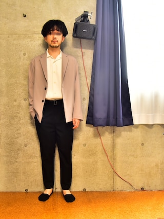 【ほぼ未使用】monkey time　ツイル ボンデージパンツ　L　ブラック MONKEY TIME（モンキータイム）の「＜monkey time＞ TW/TWL