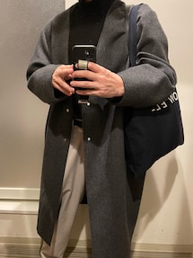 ボンディングメルトンVネックコート UNITED TOKYO（ユナイテッドトウキョウ）の「ボンディングメルトンV