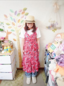 「w closet（ダブルクローゼット）のアイテム」を使った、ユーリさん（レディース・152cm）の夏コーディネート
