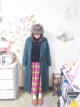 ユーリさん（レディース・152cm）の冬コーディネート