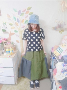ユーリさん（レディース・152cm）の夏コーディネート