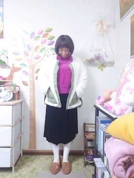 ユーリさん（レディース・152cm）の冬コーディネート